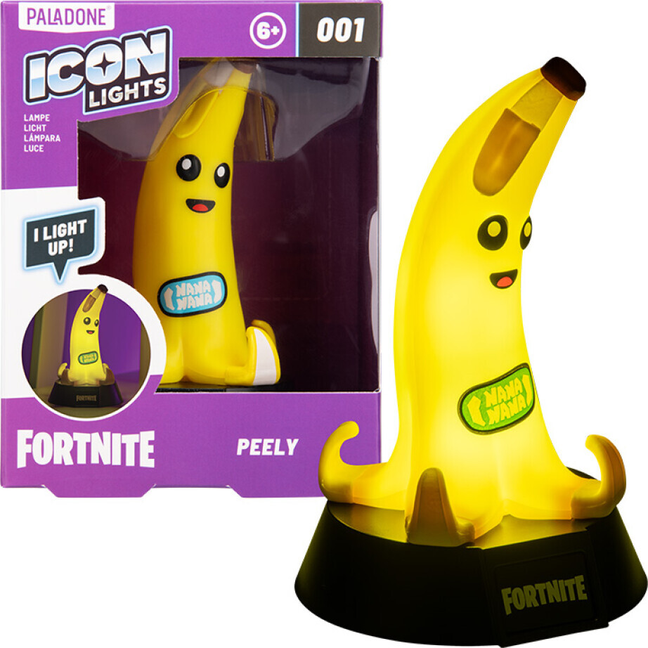 Fortnite Peely Icon Lampe - 12 cm - GEEKD.dk
