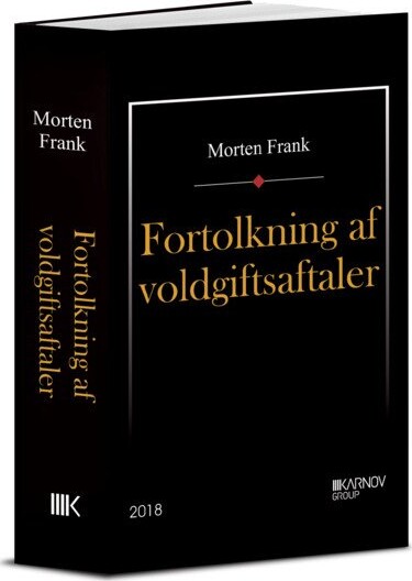 Fortolkning Af Voldgiftsaftaler - Morten Frank - Bog