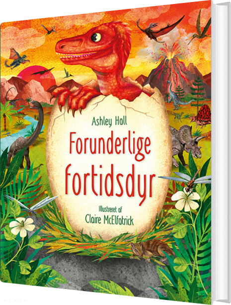 Forunderlige Fortidsdyr - Ashley Hall - Bog