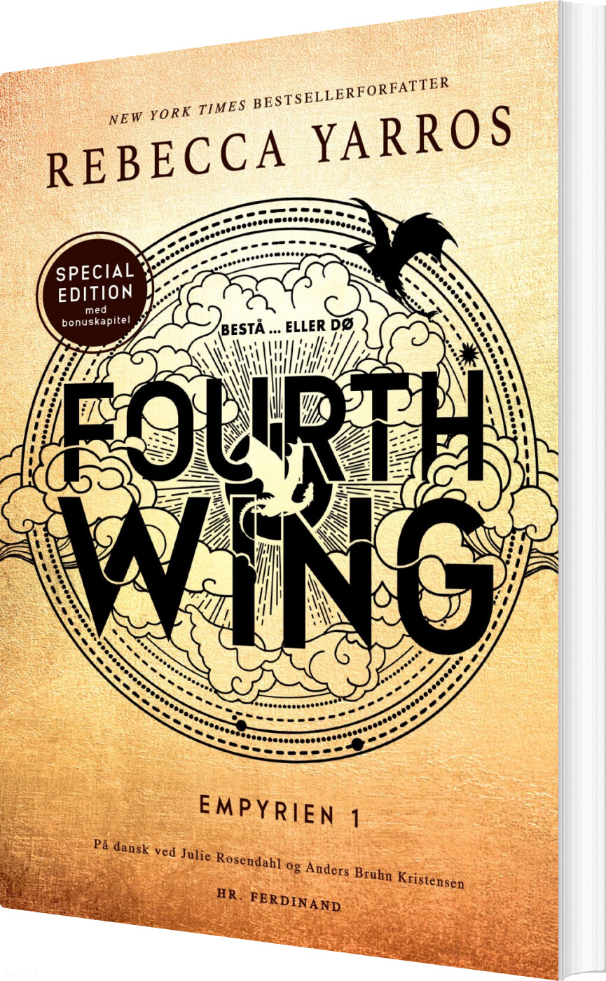 Fourth Wing - Bestå ... Eller Dø - Rebecca Yarros - Bog