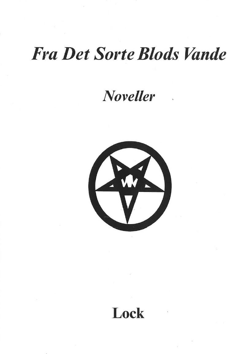 Fra Det Sorte Blods Vande - Lock - Bog