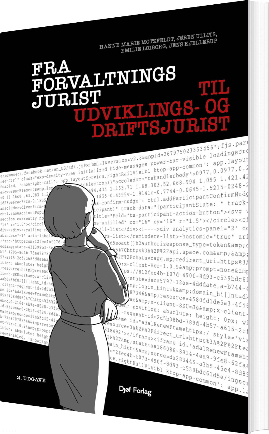 Billede af Fra Forvaltningsjurist Til Udviklings- Og Driftsjurist - Hanne Marie Motzfeldt - Bog