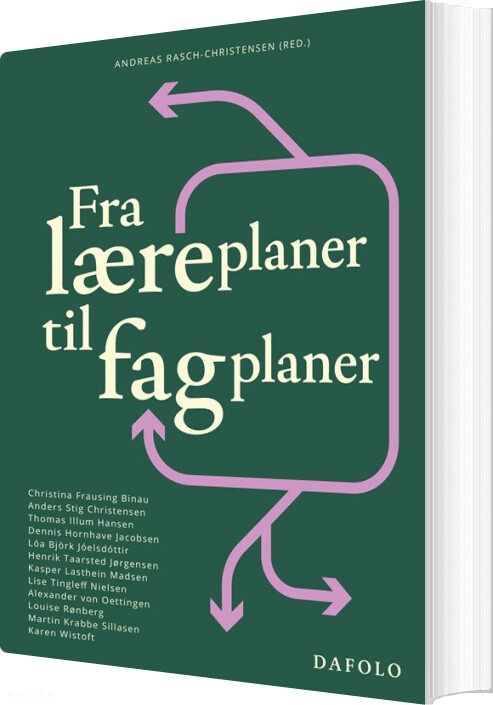 Fra Læreplaner Til Fagplaner - Alexander Von Oettingen - Bog