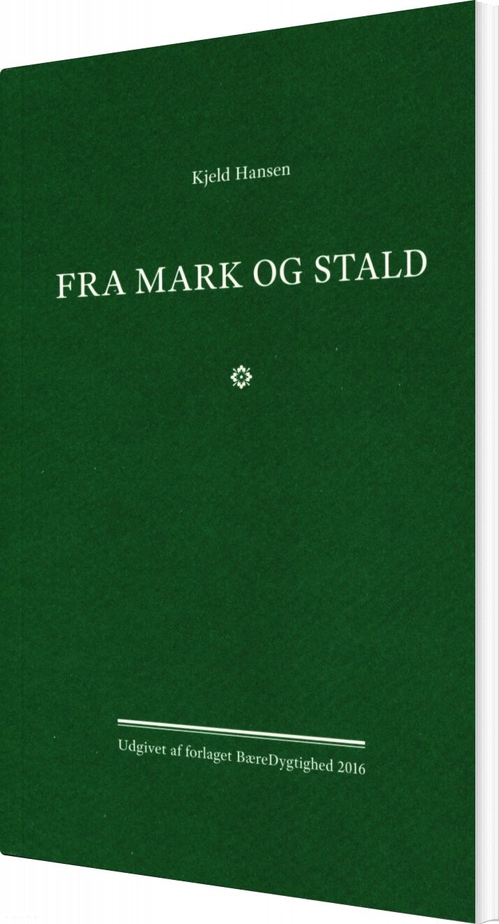 Billede af Fra Mark Og Stald - Kjeld Hansen - Bog