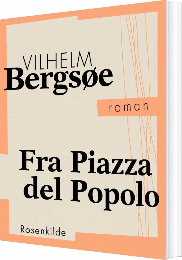 Billede af Fra Piazza Del Popolo - Vilhelm Bergsøe - Bog