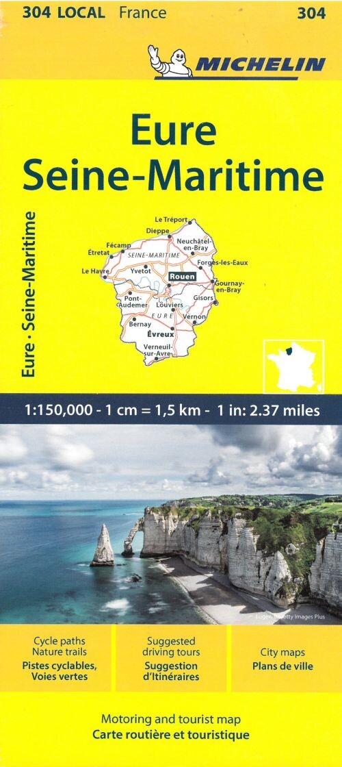 Billede af France Blad 304: Eure, Seine-maritime - Diverse - English Book