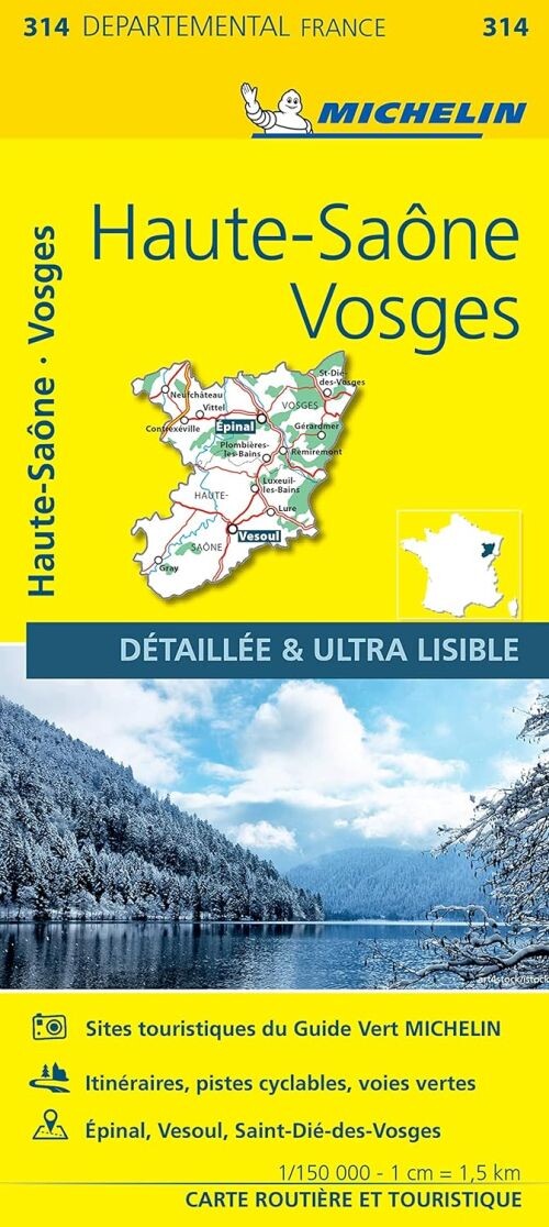 Billede af France Blad 314: Haute Saone, Vosges - Diverse - English Book