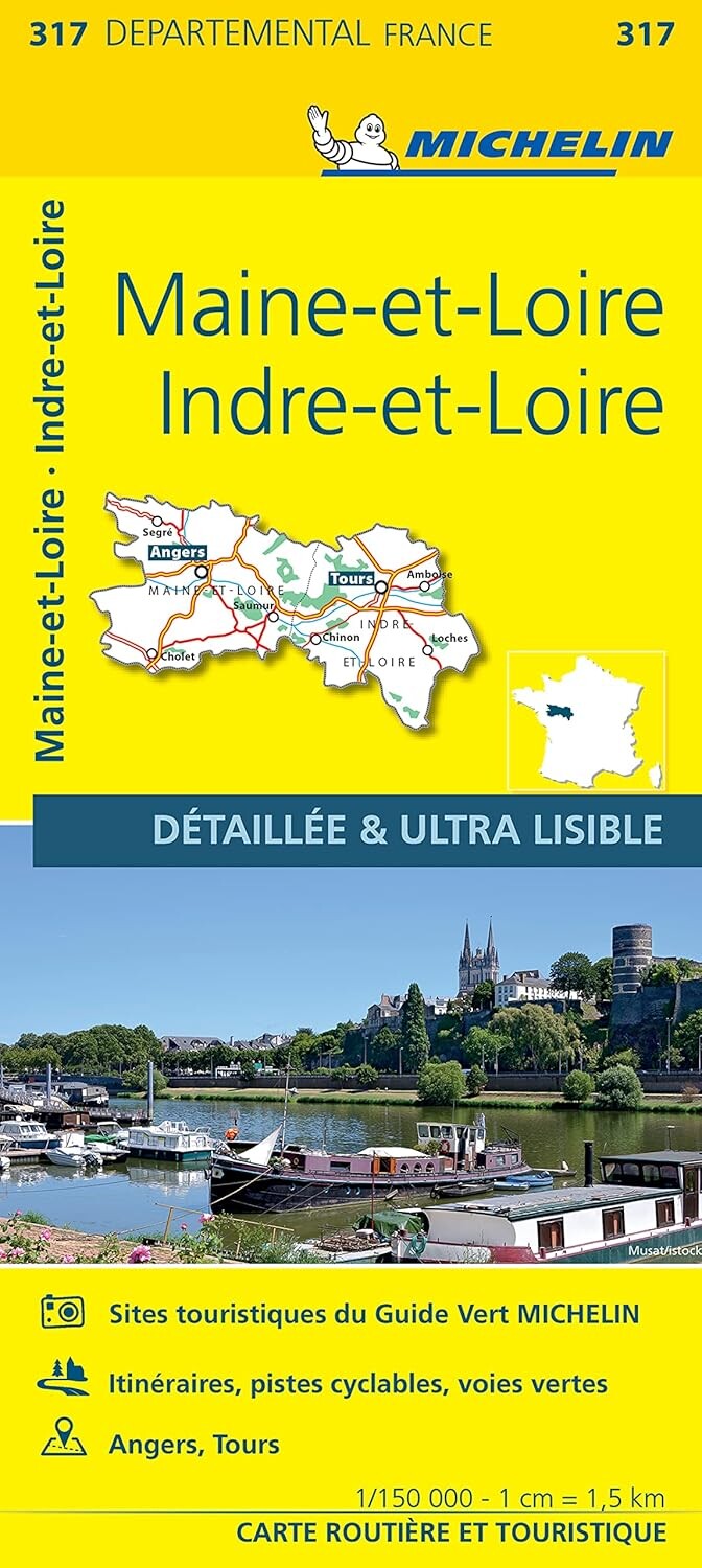 Billede af France Blad 317: Indre Et Loire, Maine Et Loire - Diverse - English Book