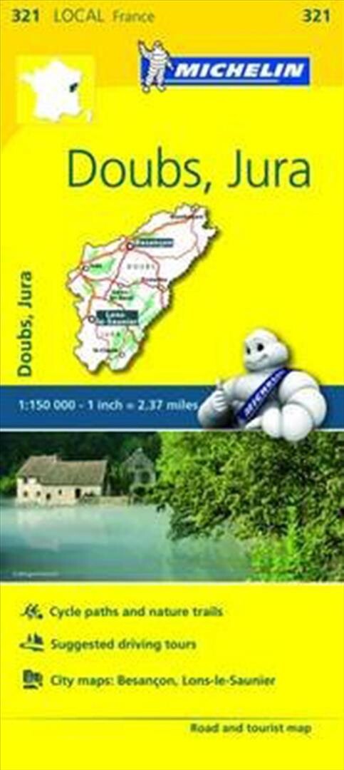 Billede af France Blad 321: Doubs, Jura - Diverse - English Book