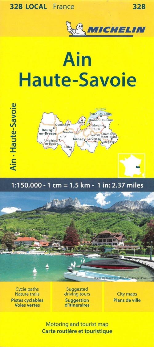 Billede af France Blad 328: Ain, Haute Savoie - Diverse - English Book