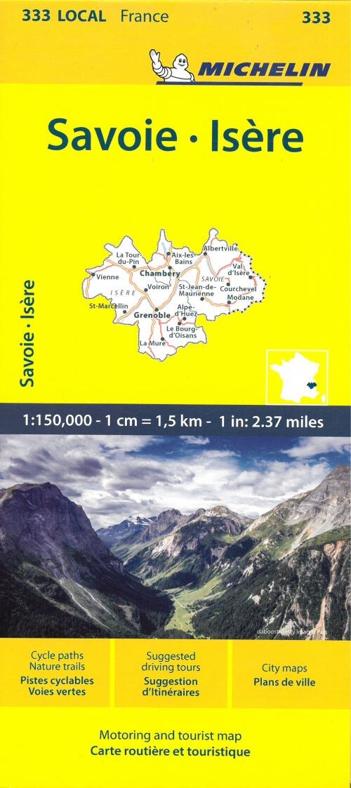 Billede af France Blad 333: Isere, Savoie - Diverse - English Book