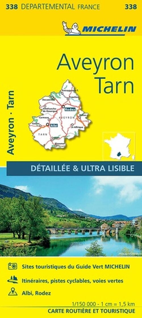 Billede af France Blad 338: Aveyron, Tarn - Diverse - English Book