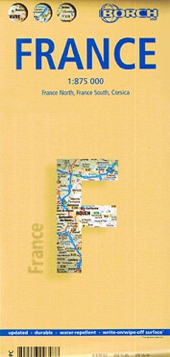 France - Borch Maps  - English book