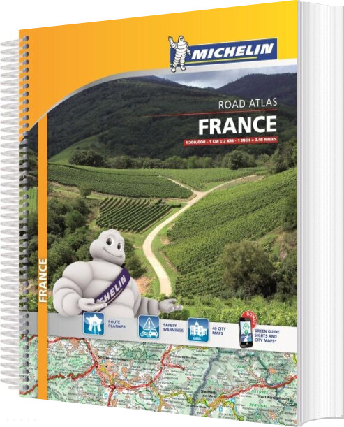 Billede af France Road Atlas - Diverse - English Book