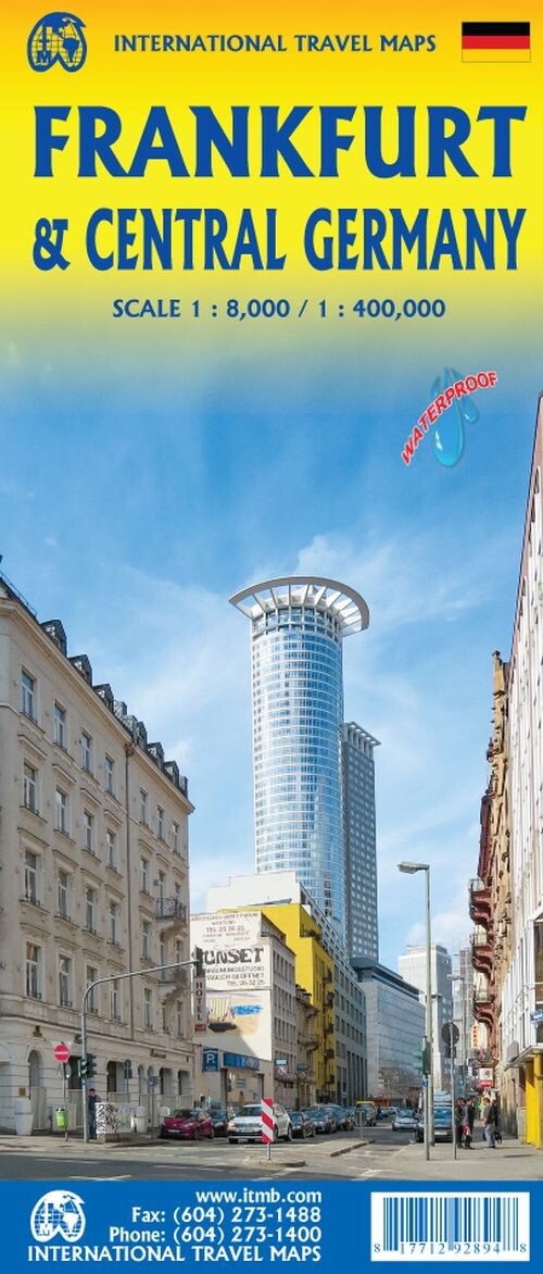 Frankfurt & Central Germany - English book
