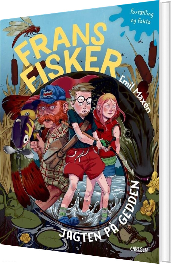 Frans Fisker - Jagten På Gedden - Emil Maxén - Bog