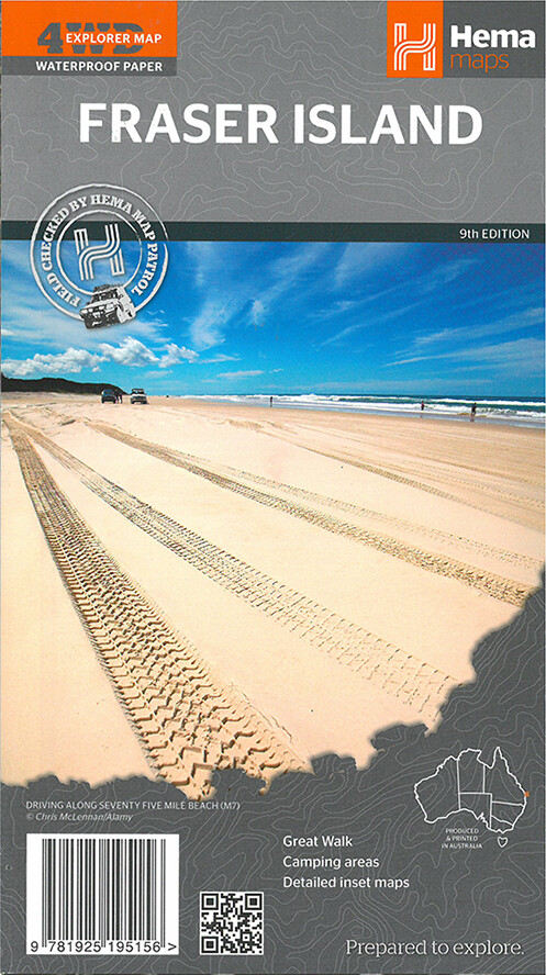 Billede af Fraser Island - Hema Maps - English Book