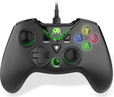 Freaks And Geeks - Black Wired Controller For Pc With 3m Cable