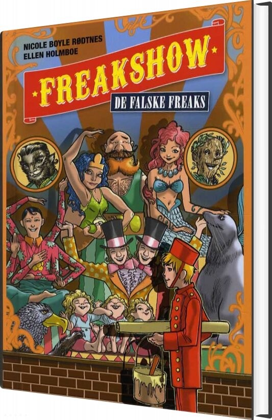 Billede af Freakshow 1: De Falske Freaks - Nicole Boyle Rødtnes - Bog hos Gucca.dk
