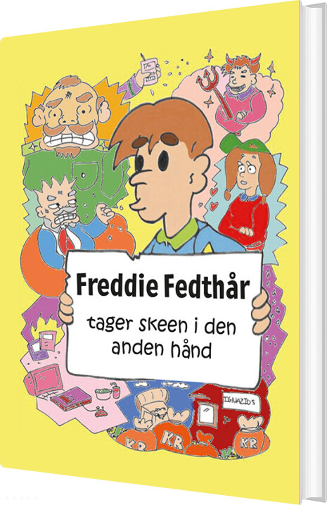 Billede af Freddie Fedthår Tager Skeen I Den Anden Hånd - Morten Vagn Jensen - Bog