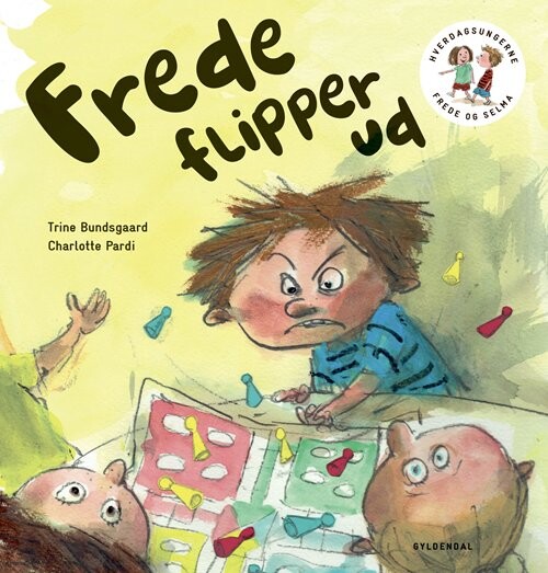 Frede Og Selma 4 - Frede Flipper Ud - Trine Bundsgaard - Bog