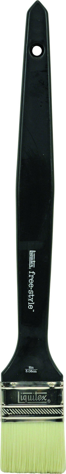 LIQUITEX Free Style Brush Large Flat 2 Inch Long Handle