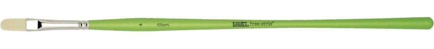 Liquitex - Free Style Pensel - Filbert - Str. 4 - Til Akryl Og Oliemaling