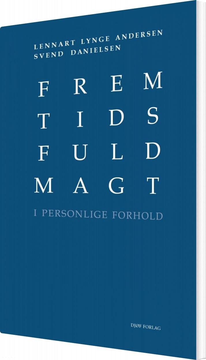 Fremtidsfuldmagt - Svend Danielsen - Bog