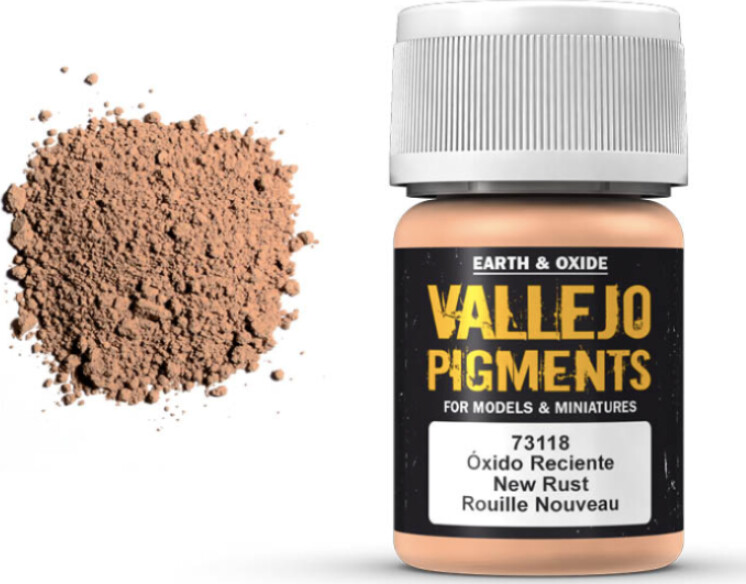 Vallejo - Pigments - Fresh Rust - 30 Ml - 73118