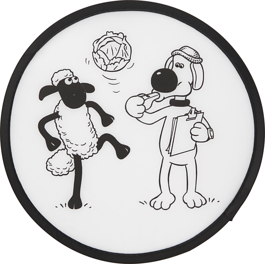Frisbee Til Børn - Mal Selv - Frode Og Bitzer - F For Får - ø 25 Cm