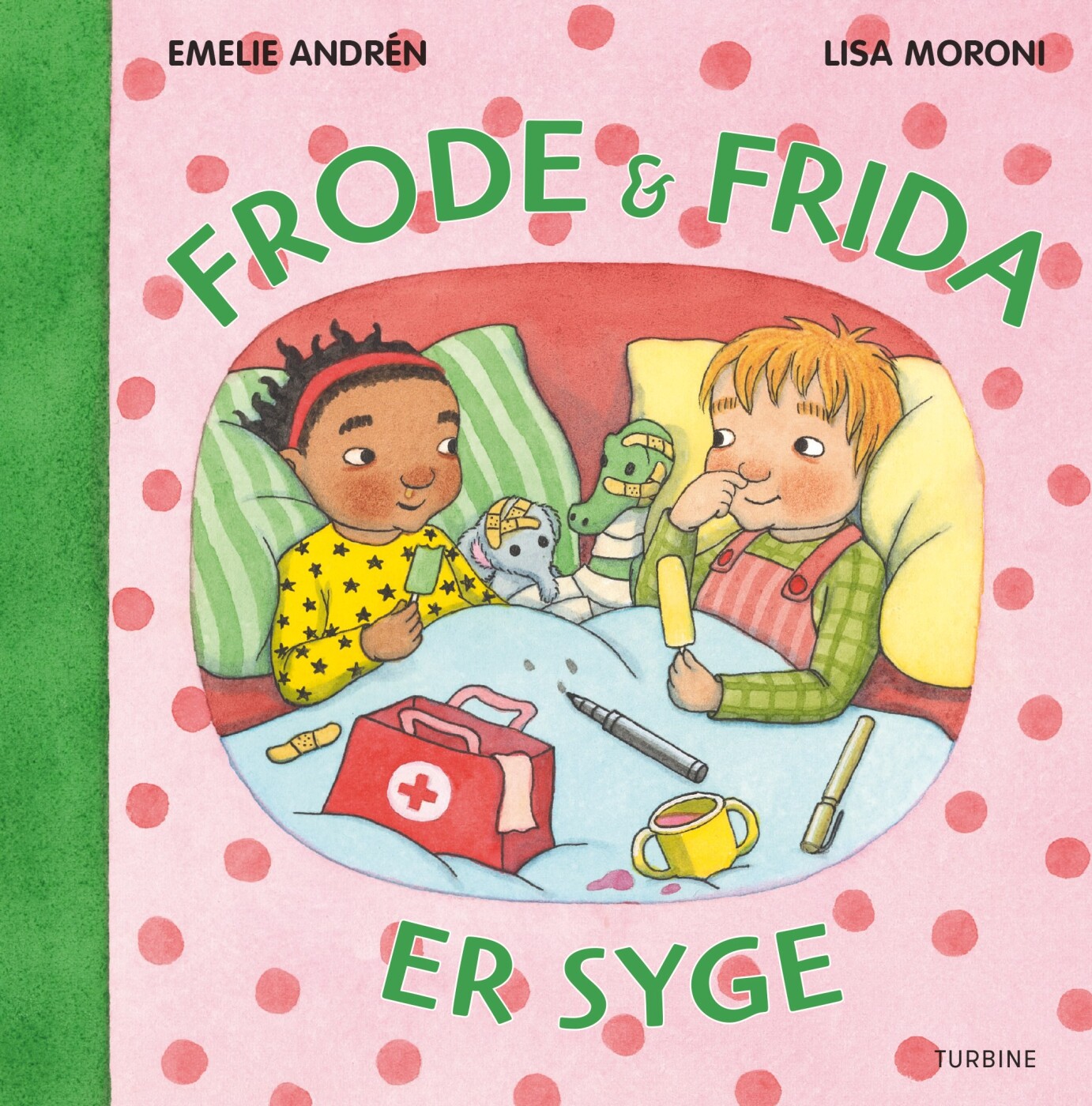 Billede af Frode Og Frida Er Syge - Emelie Andrén - Bog