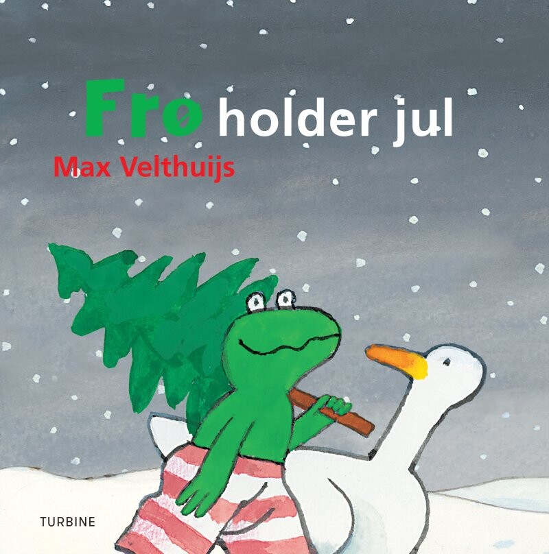 Billede af Frø Holder Jul - Max Velthuijs - Bog hos Gucca.dk