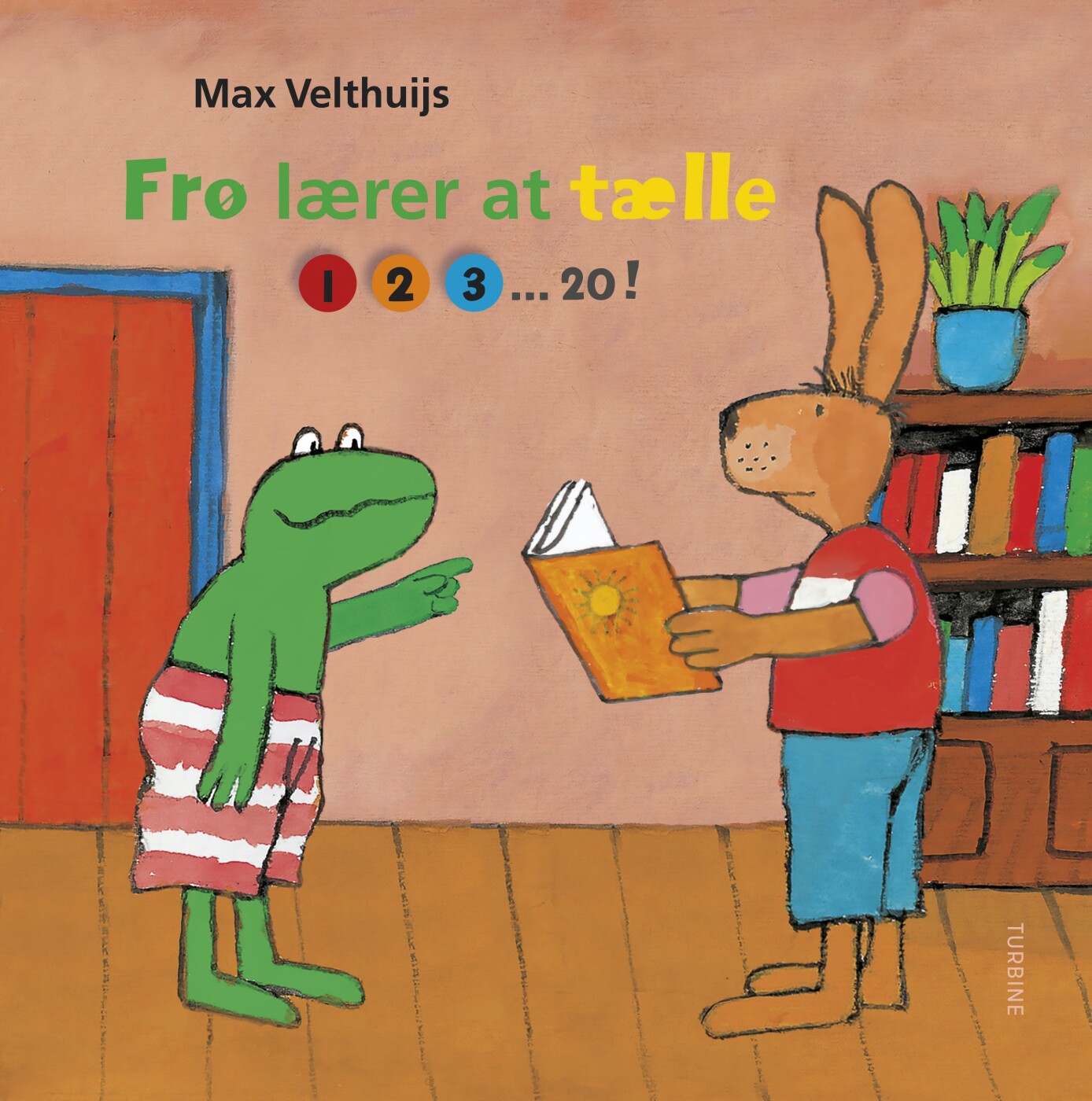 Billede af Frø Lærer At Tælle - Max Velthuijs - Bog