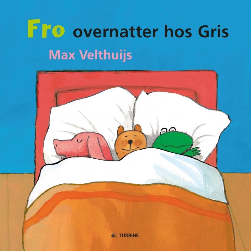 Billede af Frø Overnatter Hos Gris - Max Velthuijs - Bog hos Gucca.dk