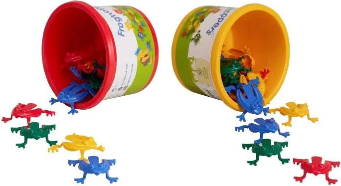 Frøspil i spand m. 16 frøer , fra 3 år