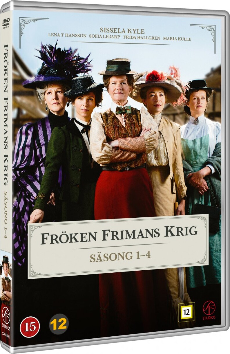 Frøken Frimans Krig - Sæson 1-4 - DVD - Tv-serie