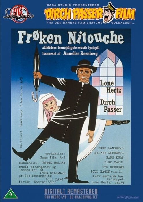 Frøken Nitouche - DVD - Film