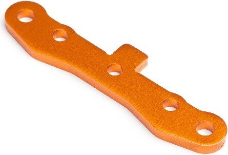 Front Suspension Holder 6061 Trophy (orange) - Hp101756 - Hpi Racing