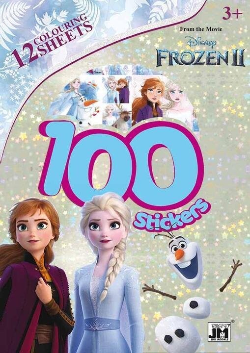 Billede af Frost 2 - 100 Klistermærker Og 12 Farvelægningssider - Diverse - Bog
