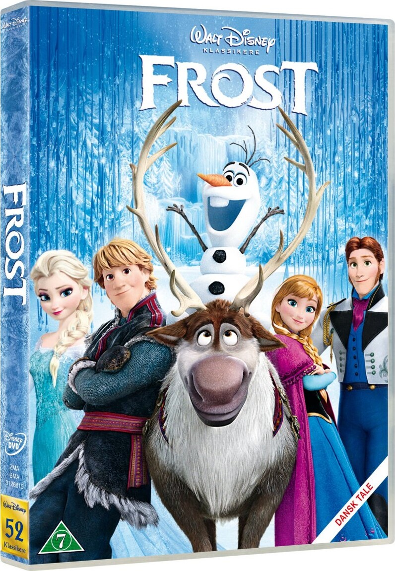 Frost 1 / Frozen 1 - Disney DVD Film → Køb - Gucca.dk