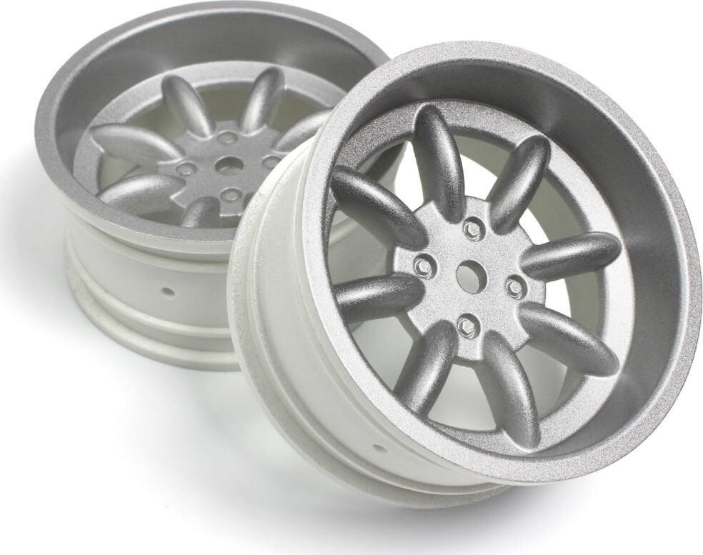 Fs-15 Sport 8 Spoke Wheel Silver 26mm (os 6mm/pr) - Hp160541 - Hpi Racing