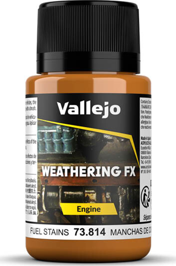 Vallejo - Engine Acrylic Fuel Stains 40 Ml - 73814