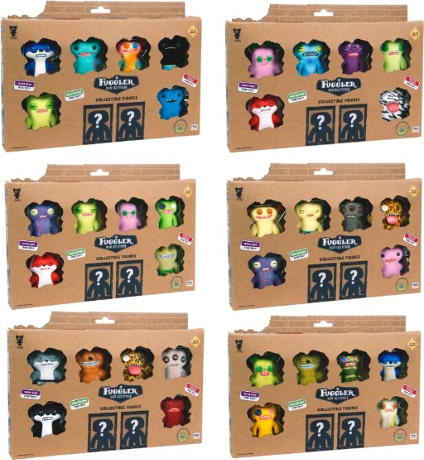 Fuggler - Collectible Figures Deluxe 8 Pk - Assorteret