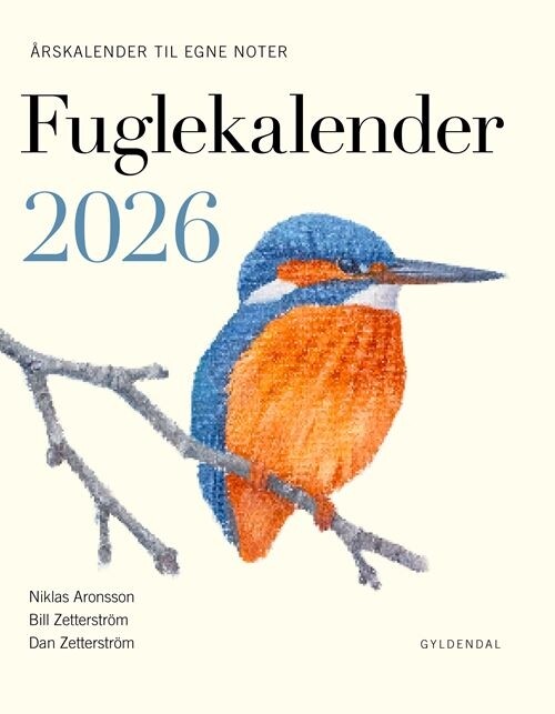 Fuglekalender 2026 - Louise Zyskind