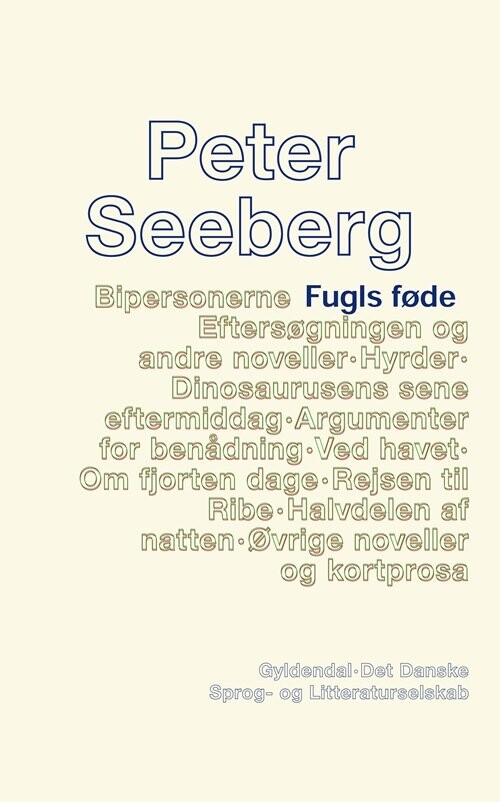 Billede af Fugls Føde - Peter Seeberg - Bog
