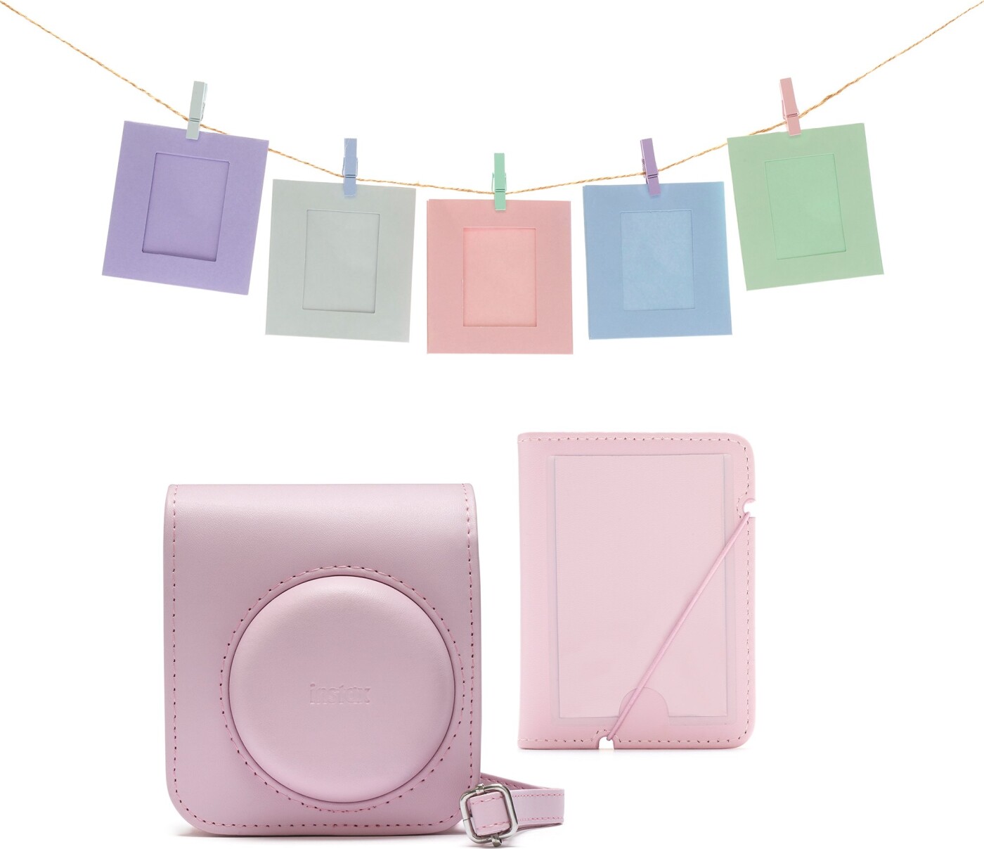 Fuji - Mini 12 Accessory Kit - Blossom Pink - Fujifilm