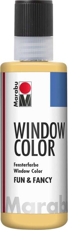 Marabu - Fun & Fancy - Vinduesmaling - 80 Ml - Beige