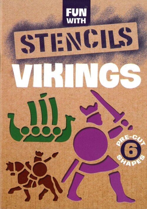 Billede af Fun With Stencils: Vikings - A.g. Smith - English Book