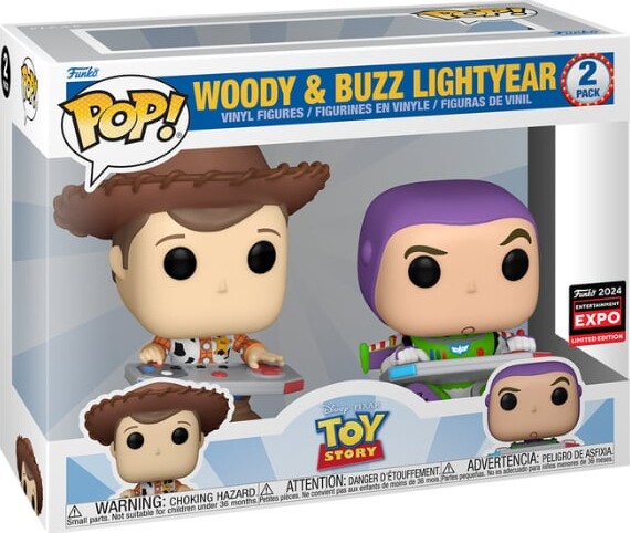 Funko! Pop - 2pk Excl - Disney Woody & Buzz Lightyear