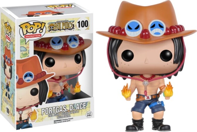 Funko Pop! Animation 100 - Portgas D. Ace Figur - One Piece
